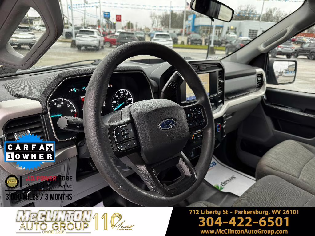 2021 Iconic Silver Metallic Ford F-150 XL 4X4 Truck