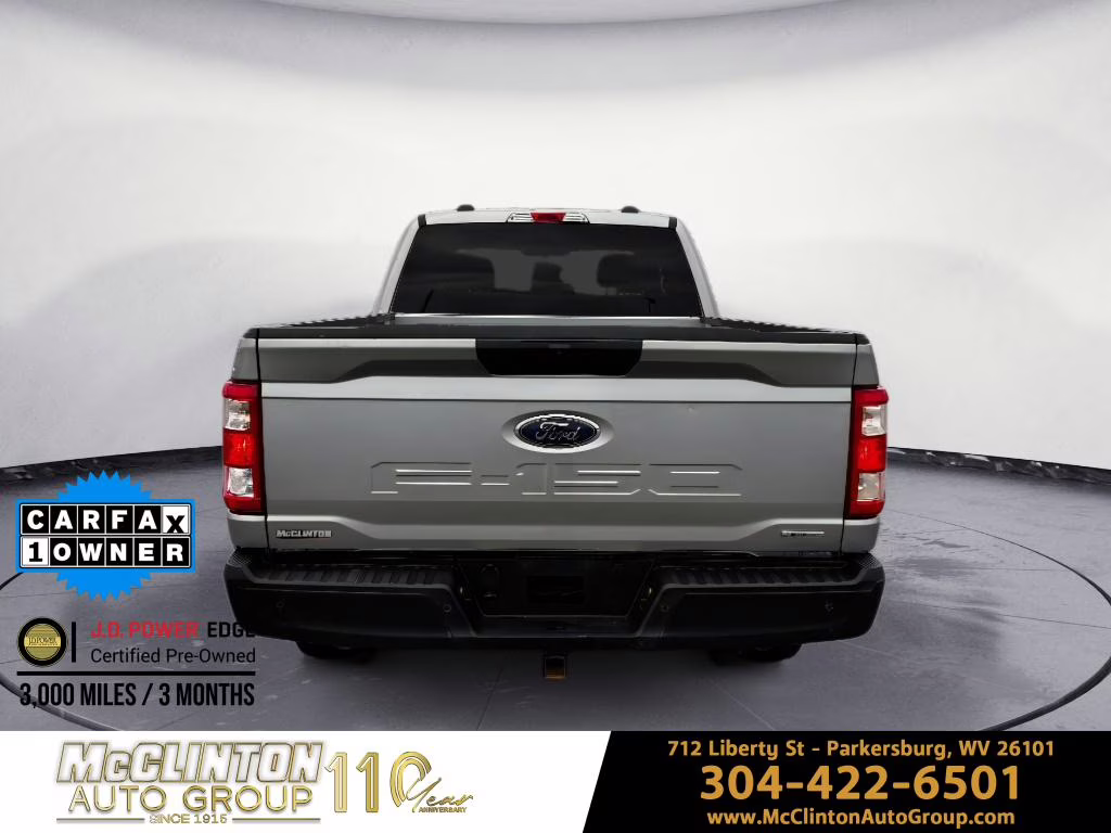 2021 Iconic Silver Metallic Ford F-150 XL 4X4 Truck