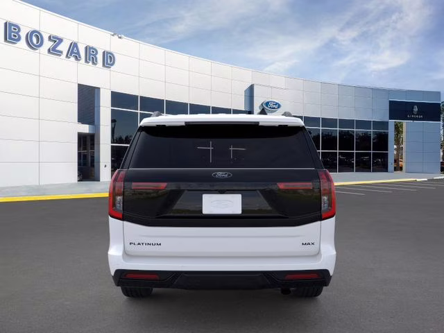 2026 Star White Metallic Tri-Coat Ford Expedition Max Platinum 4X4 SUV