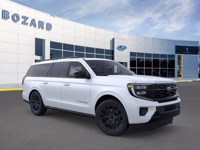 2026 Star White Metallic Tri-Coat Ford Expedition Max Platinum 4X4 SUV