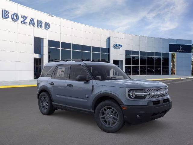 2025 Azure Gray Metallic Tri-Coat Ford Bronco Sport Big Bend 4X4 SUV