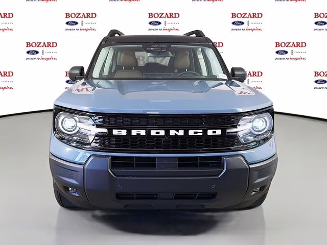 2025 Azure Gray Metallic Tri-Coat Ford Bronco Sport Outer Banks 4X4 SUV