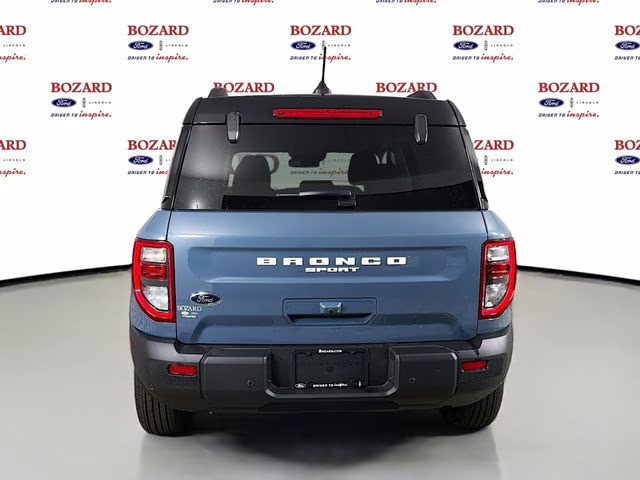 2025 Azure Gray Metallic Tri-Coat Ford Bronco Sport Outer Banks 4X4 SUV