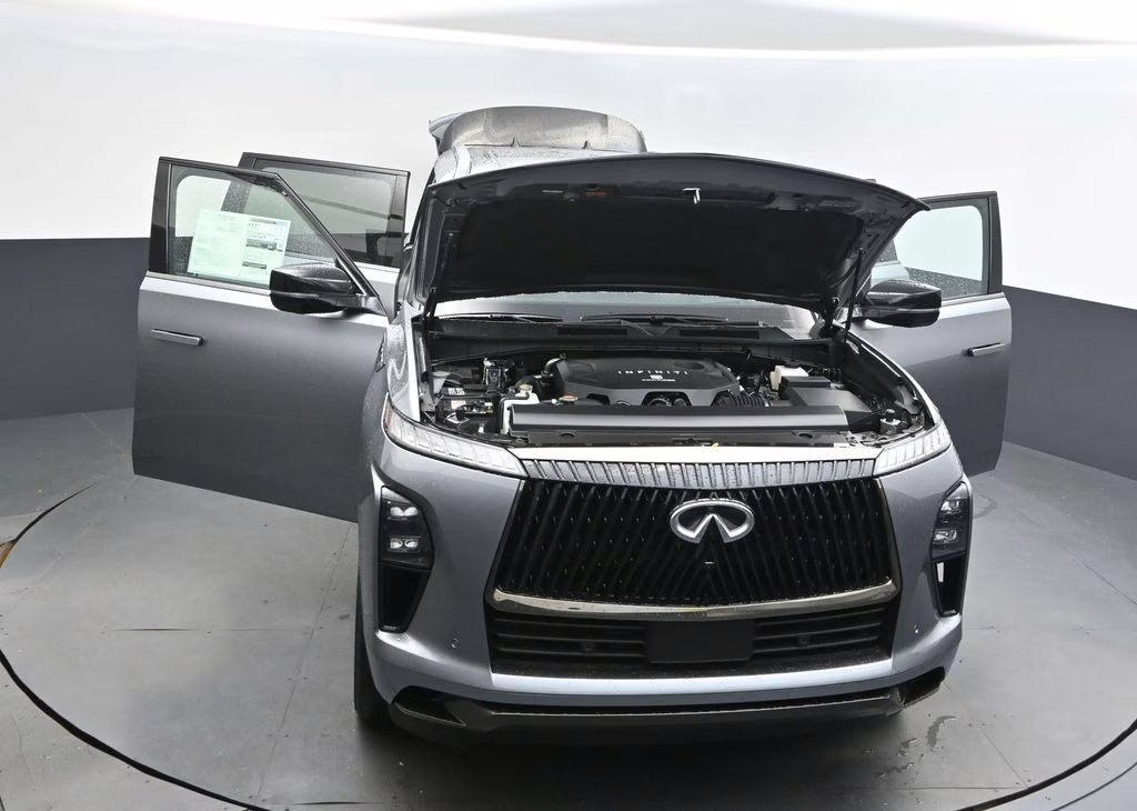 2026 Dynamic Metal/Black Obsidian INFINITI QX80 AUTOGRAPH 4X4 SUV