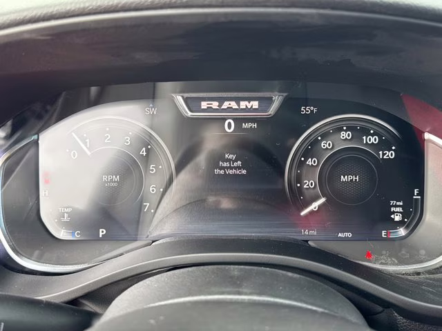 2026 Diamond Black Crystal Pearlcoat Ram 1500 Big Horn RWD Truck