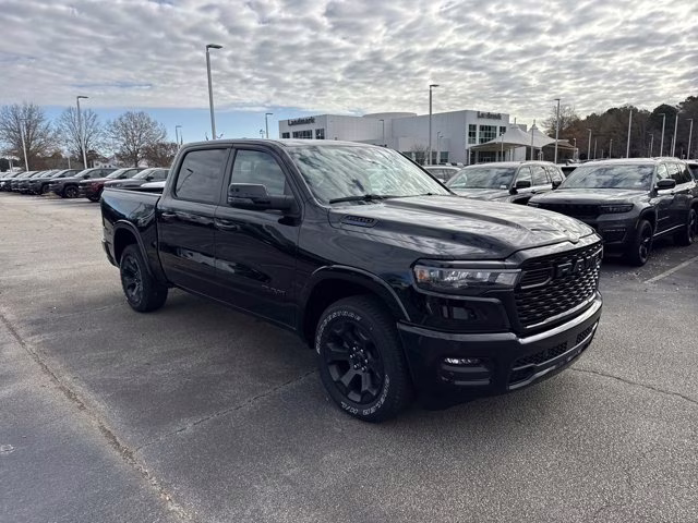 2026 Diamond Black Crystal Pearlcoat Ram 1500 Big Horn RWD Truck