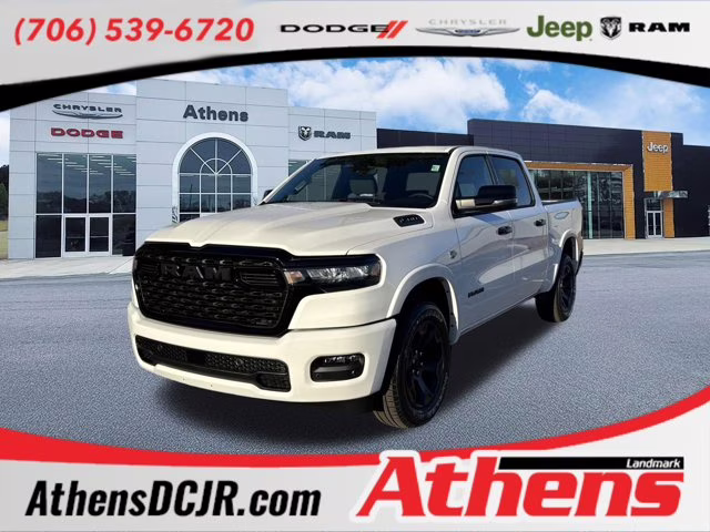 2026 Bright White Clearcoat Ram 1500 Big Horn 4X4 Truck