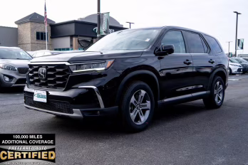 2023 Crystal Black Pearl Honda Pilot EX-L AWD SUV
