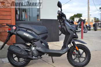 2026 BLACK MATT Genuine Scooter ROUGHHOUSE 50