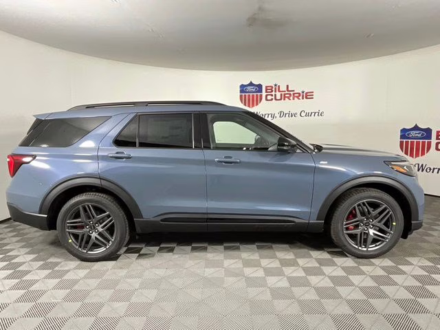 2026 Vapor Blue Ford Explorer ST-Line RWD SUV
