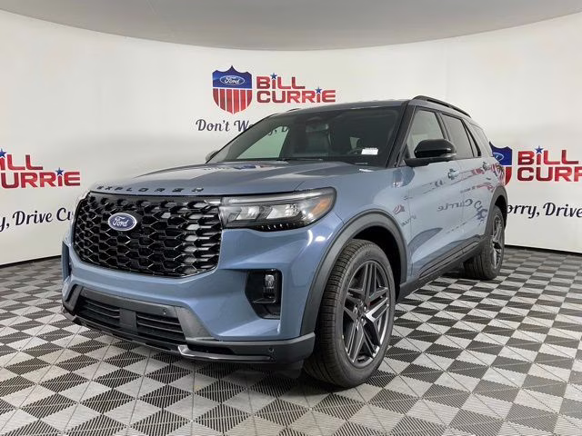 2026 Vapor Blue Ford Explorer ST-Line RWD SUV