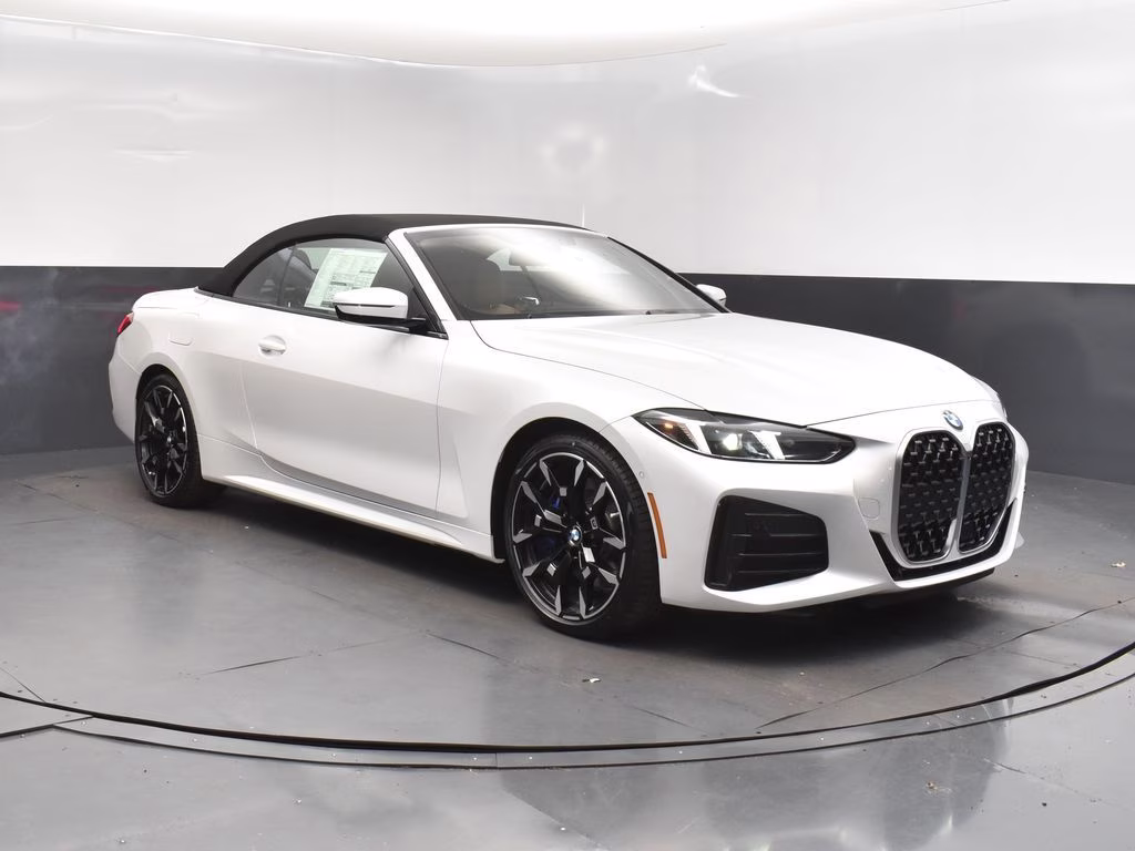 2026 Mineral White Metallic BMW 4 Series 430i RWD Convertible