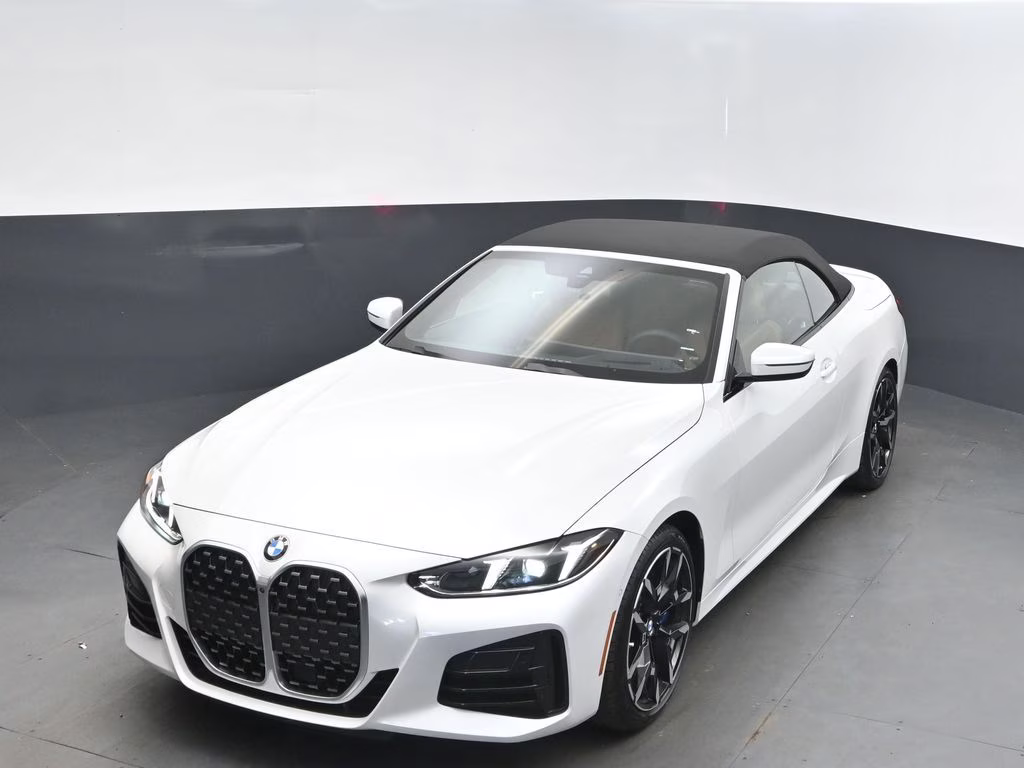 2026 Mineral White Metallic BMW 4 Series 430i RWD Convertible