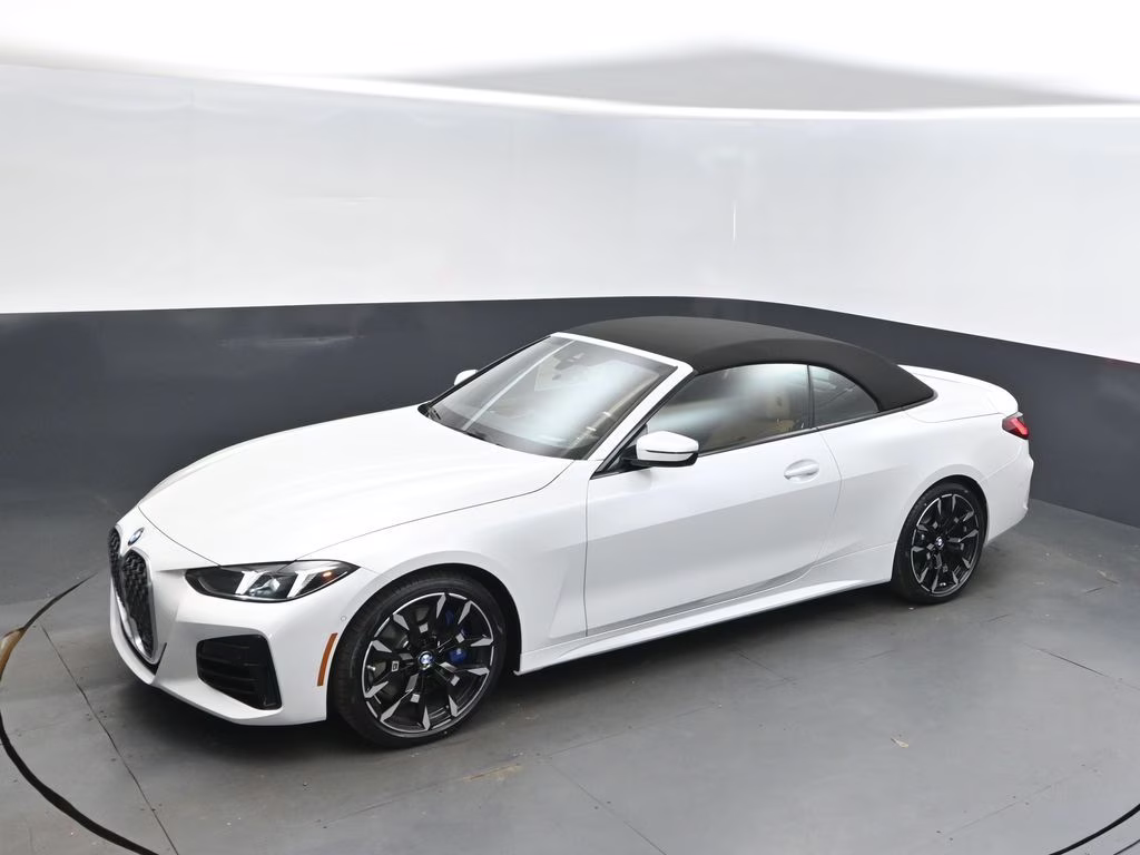 2026 Mineral White Metallic BMW 4 Series 430i RWD Convertible