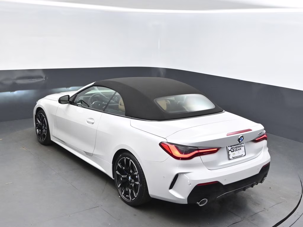 2026 Mineral White Metallic BMW 4 Series 430i RWD Convertible