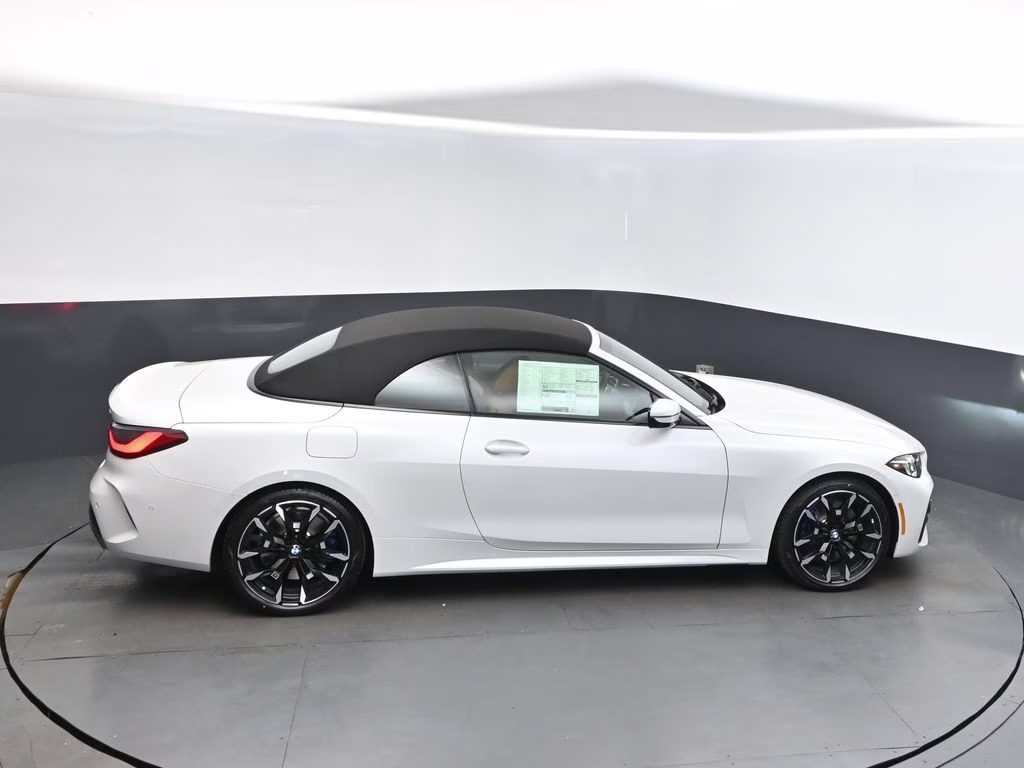 2026 Mineral White Metallic BMW 4 Series 430i RWD Convertible