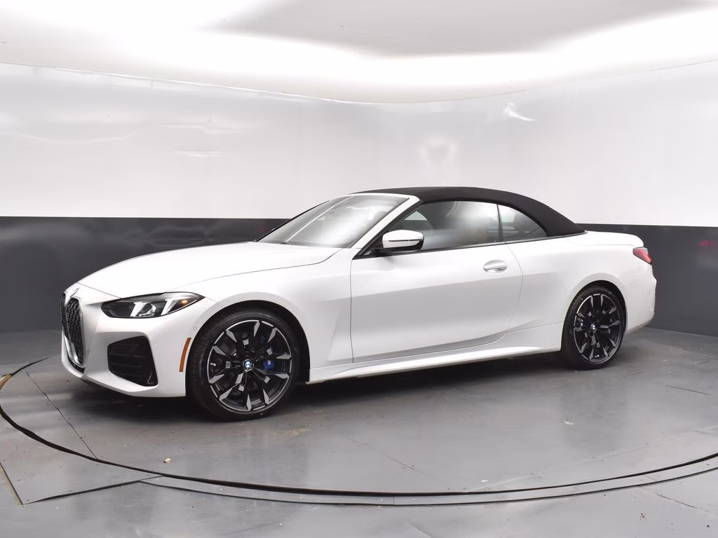 2026 Mineral White Metallic BMW 4 Series 430i RWD Convertible