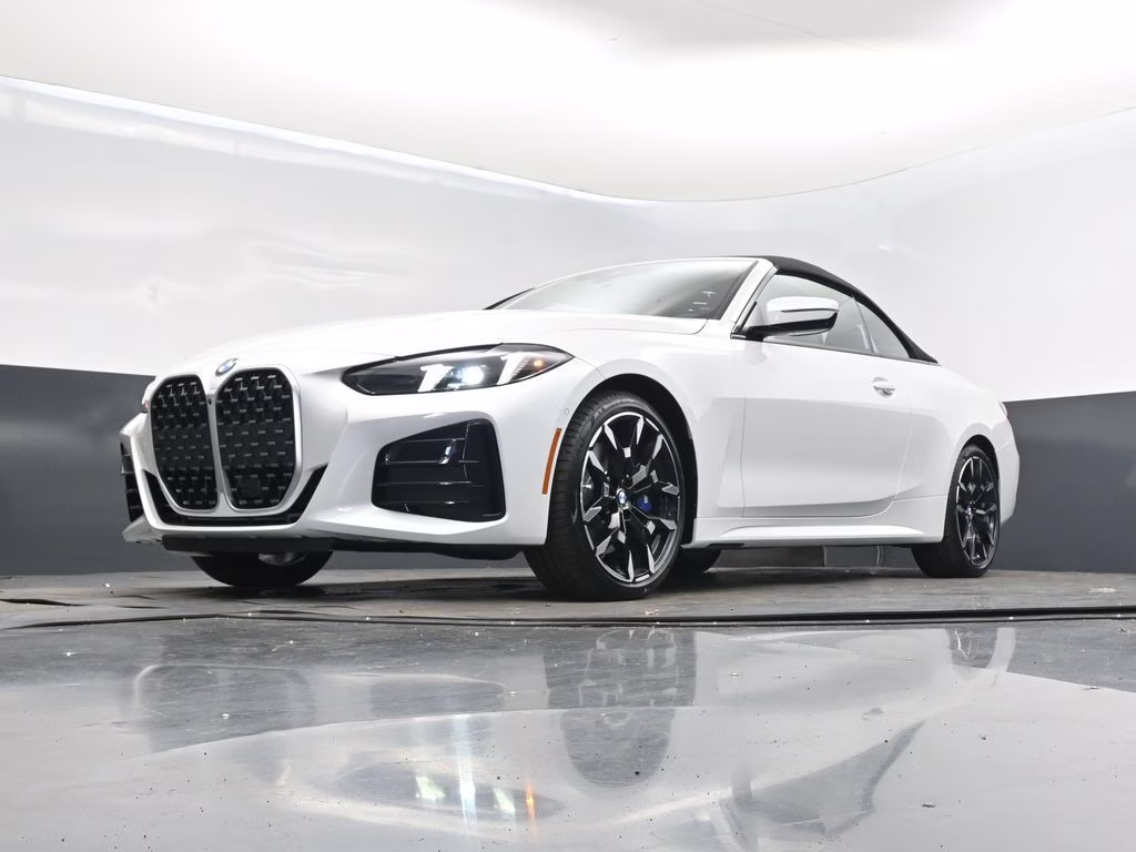 2026 Mineral White Metallic BMW 4 Series 430i RWD Convertible