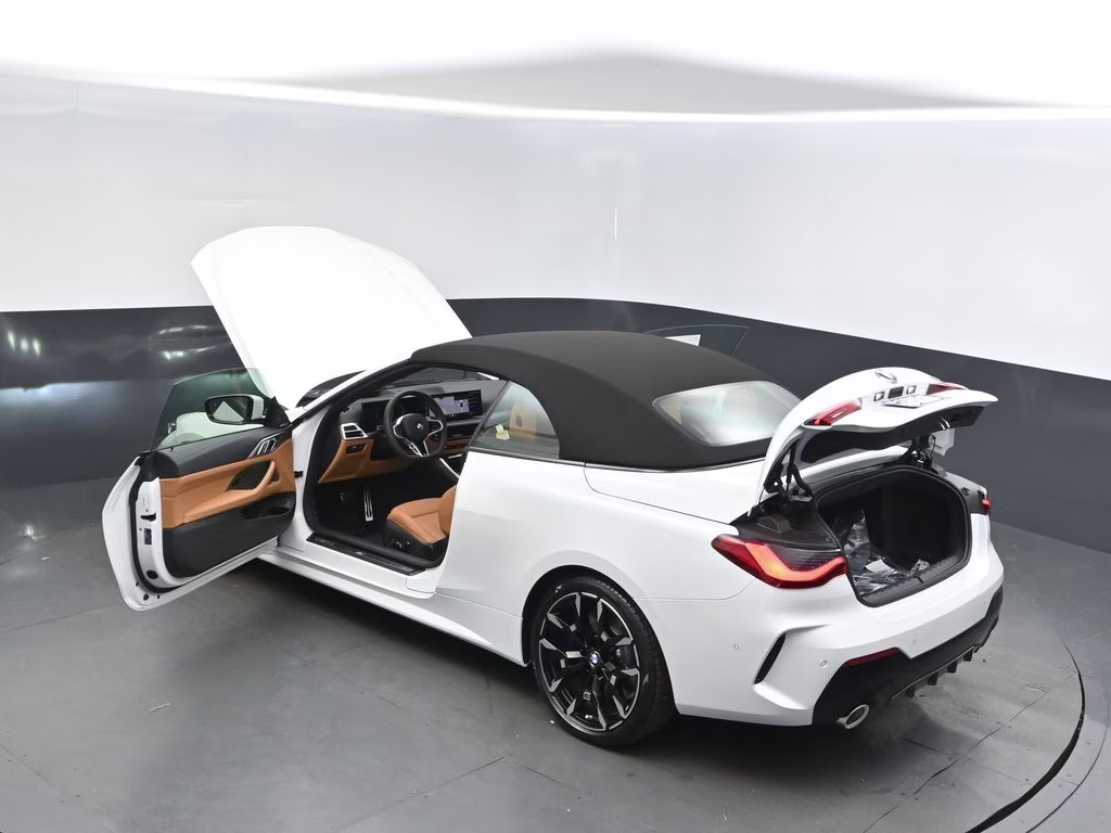 2026 Mineral White Metallic BMW 4 Series 430i RWD Convertible