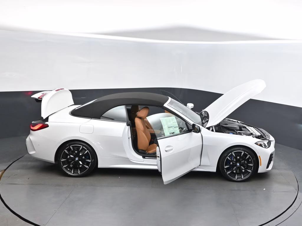 2026 Mineral White Metallic BMW 4 Series 430i RWD Convertible