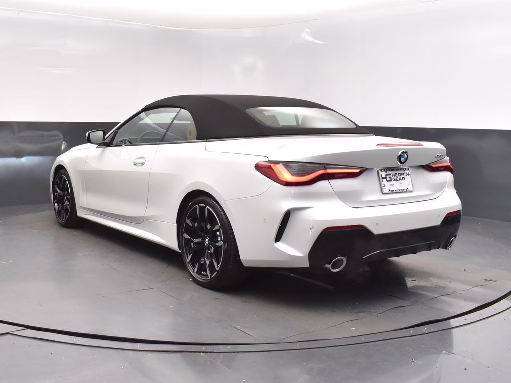 2026 Mineral White Metallic BMW 4 Series 430i RWD Convertible
