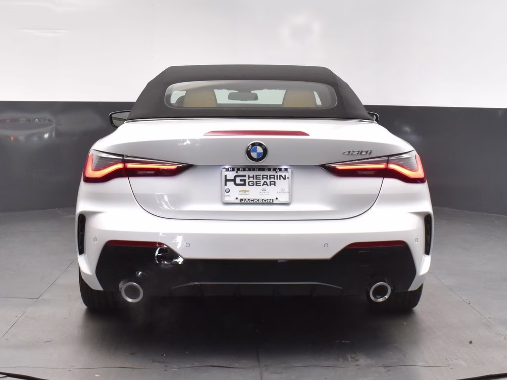 2026 Mineral White Metallic BMW 4 Series 430i RWD Convertible