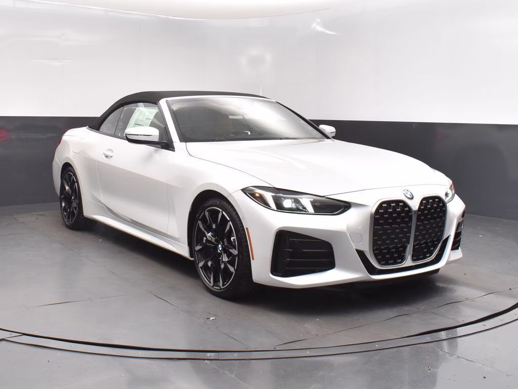 2026 Mineral White Metallic BMW 4 Series 430i RWD Convertible