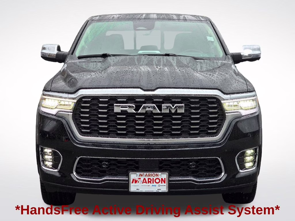 2026 Diamond Black Crystal Pearlcoat Ram 1500 Tungsten 4X4 Truck