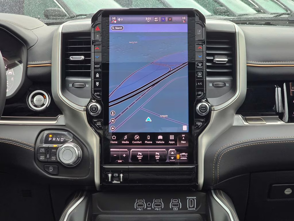 2026 Diamond Black Crystal Pearlcoat Ram 1500 Tungsten 4X4 Truck