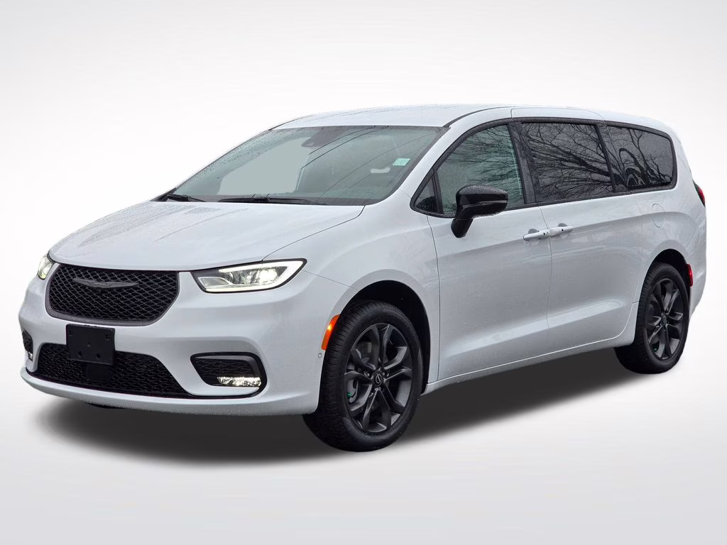 2026 Bright White Clearcoat Chrysler Pacifica Select AWD Van