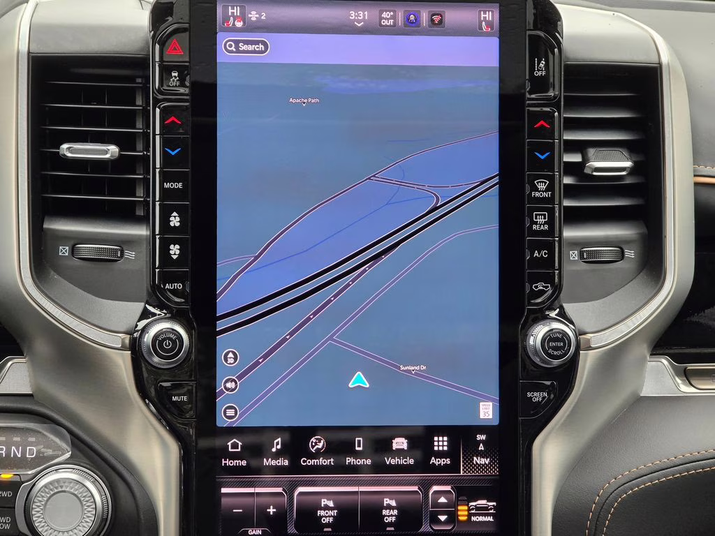 2026 Diamond Black Crystal Pearlcoat Ram 1500 Tungsten 4X4 Truck