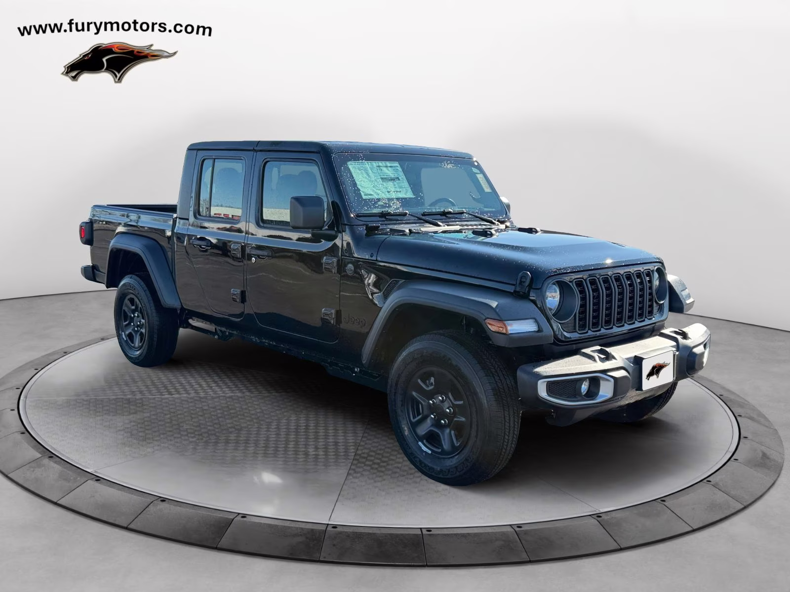 2026 Black Clearcoat Jeep Gladiator Sport 4X4 Truck