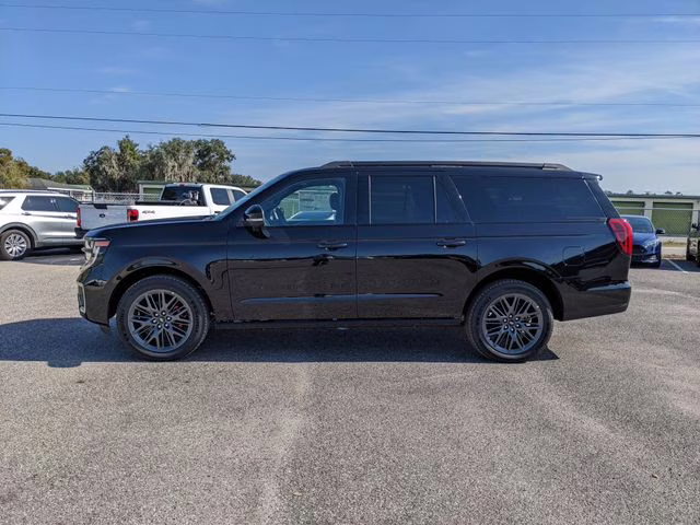 2025 Agate Black Metallic Ford Expedition Max Platinum 4X4 SUV