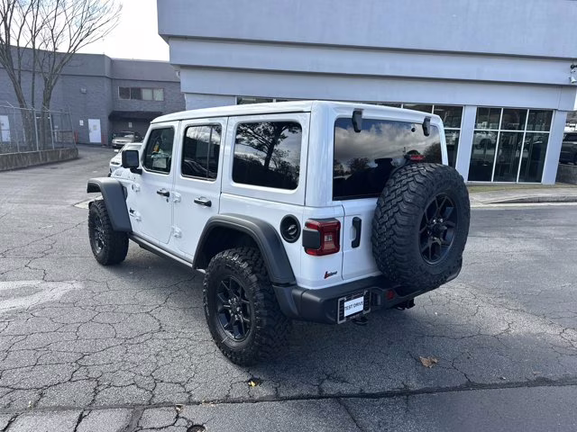 2026 Bright White Clearcoat Jeep Wrangler Willys 4X4 Convertible