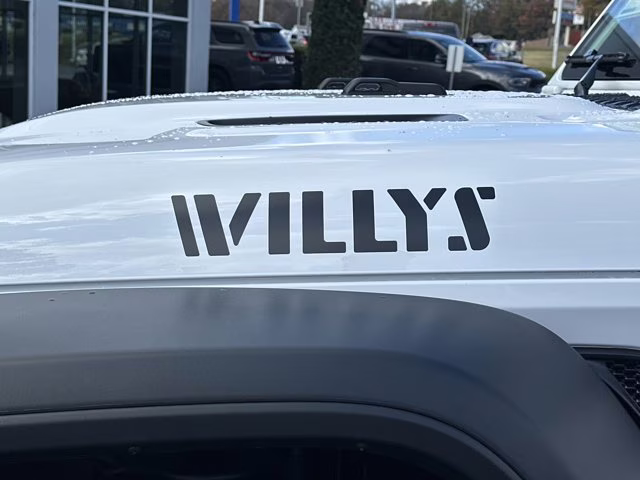 2026 Bright White Clearcoat Jeep Wrangler Willys 4X4 Convertible