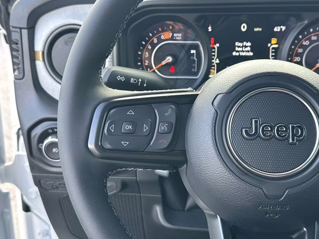 2026 Bright White Clearcoat Jeep Wrangler Willys 4X4 Convertible