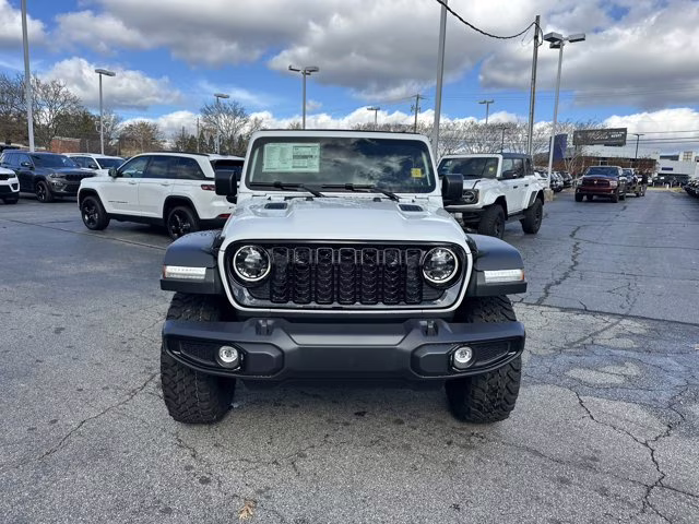 2026 Bright White Clearcoat Jeep Wrangler Willys 4X4 Convertible