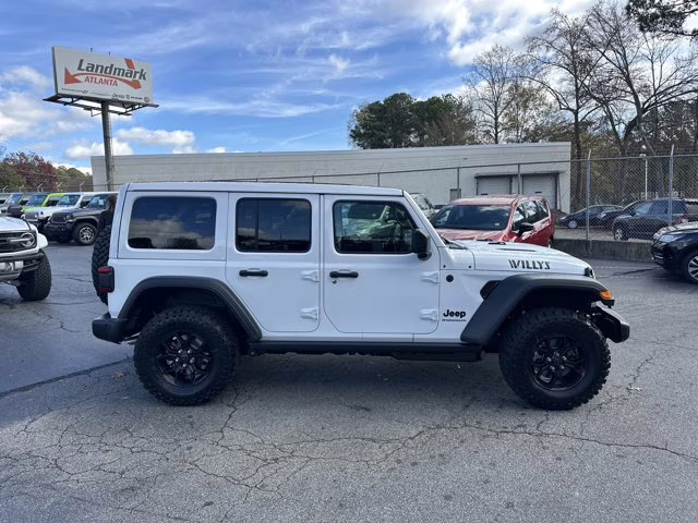 2026 Bright White Clearcoat Jeep Wrangler Willys 4X4 Convertible
