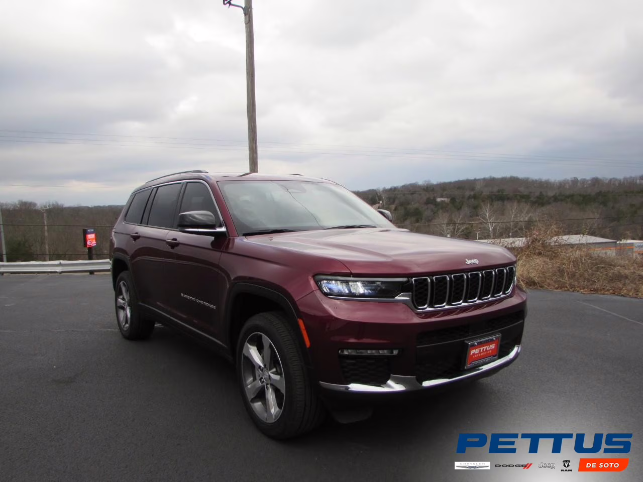 2024 Velvet Red Pearlcoat Jeep Grand Cherokee L Limited 4X4 SUV
