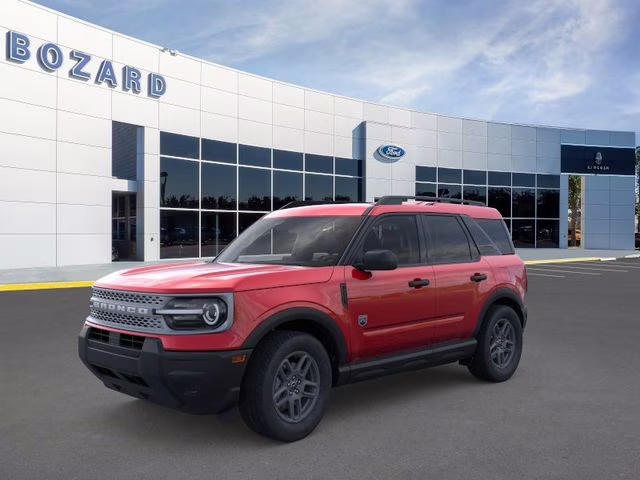 2025 Ruby Red Metallic Tinted Clearcoat Ford Bronco Sport Big Bend 4X4 SUV