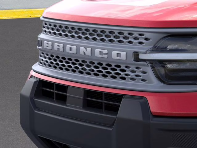 2025 Ruby Red Metallic Tinted Clearcoat Ford Bronco Sport Big Bend 4X4 SUV