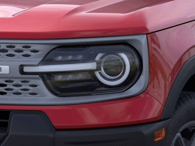 2025 Ruby Red Metallic Tinted Clearcoat Ford Bronco Sport Big Bend 4X4 SUV