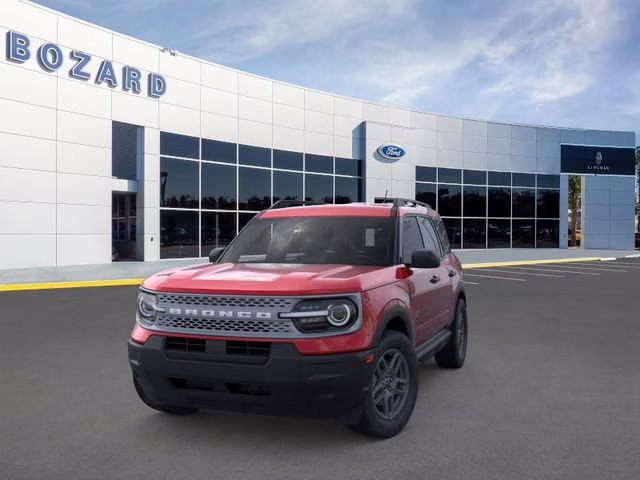 2025 Ruby Red Metallic Tinted Clearcoat Ford Bronco Sport Big Bend 4X4 SUV