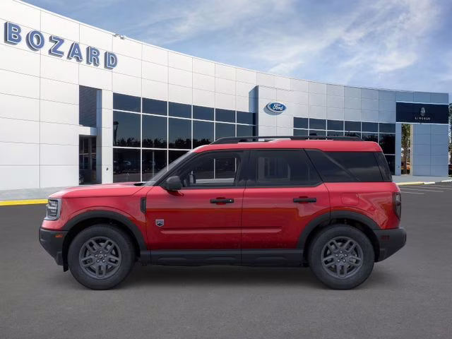 2025 Ruby Red Metallic Tinted Clearcoat Ford Bronco Sport Big Bend 4X4 SUV
