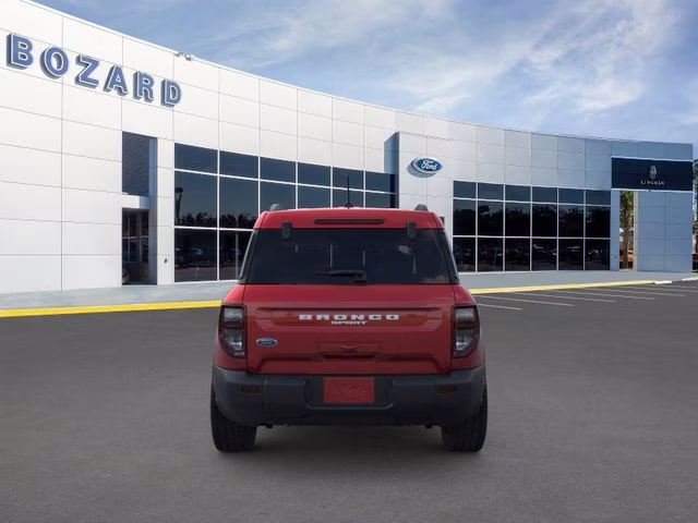 2025 Ruby Red Metallic Tinted Clearcoat Ford Bronco Sport Big Bend 4X4 SUV