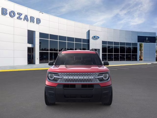 2025 Ruby Red Metallic Tinted Clearcoat Ford Bronco Sport Big Bend 4X4 SUV