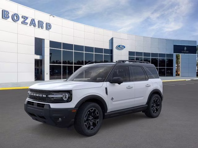 2025 Oxford White Ford Bronco Sport Outer Banks 4X4 SUV