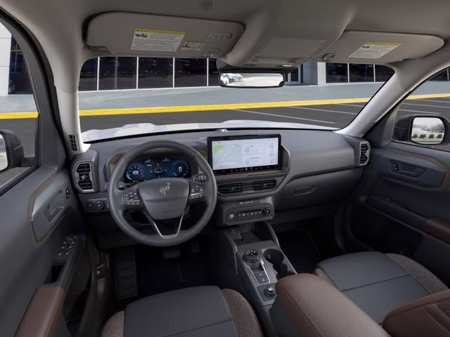 2025 Oxford White Ford Bronco Sport Outer Banks 4X4 SUV