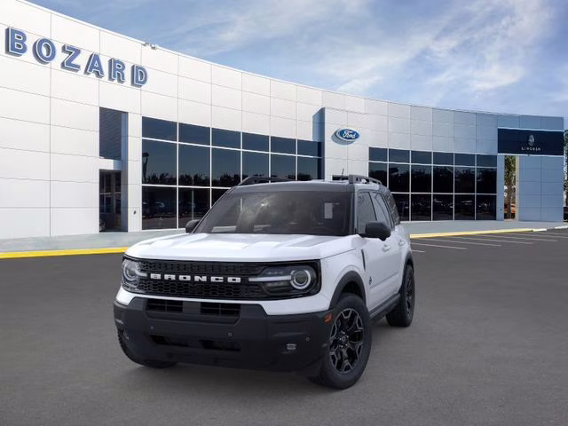 2025 Oxford White Ford Bronco Sport Outer Banks 4X4 SUV