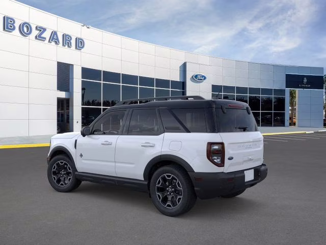 2025 Oxford White Ford Bronco Sport Outer Banks 4X4 SUV